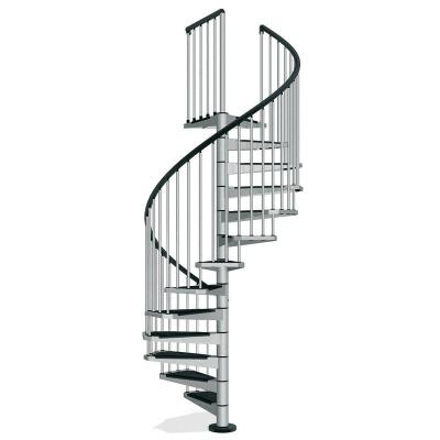 China Modern Modern Staircase Stainless Steel Stair Railing Cast Iron Spiral Staircase for sale