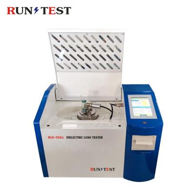 China Transformer Oil Dielectric Loss Tester Dissipation Tangent Factor Tan Delta Tester RUN-TD2A for sale