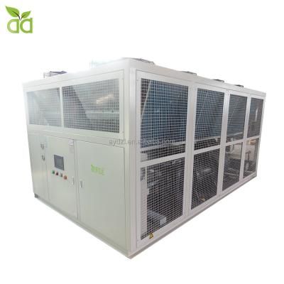 China Factory glycol ice rink chiller with tank and pump for sale