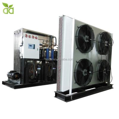 China Factory Split Type Propylene Glycol Air Cooled Chiller For Fast Milk Cooling for sale