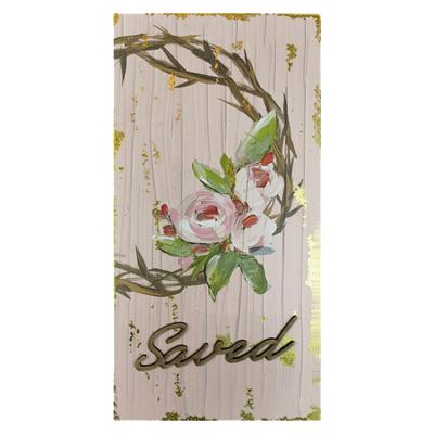 China America Saved Modern Easter Wall Decor Box Hanging Sign Farmhouse Decor for sale