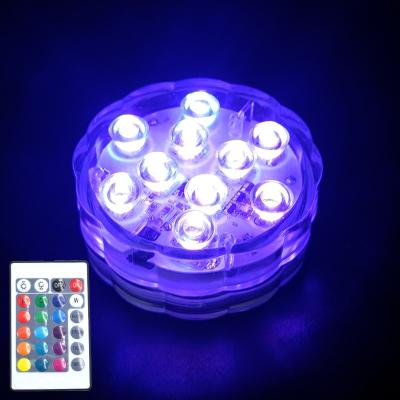 China Modern Warm Remote Control Water Proof RGB LED Swimming Pool Light Floodlight for sale