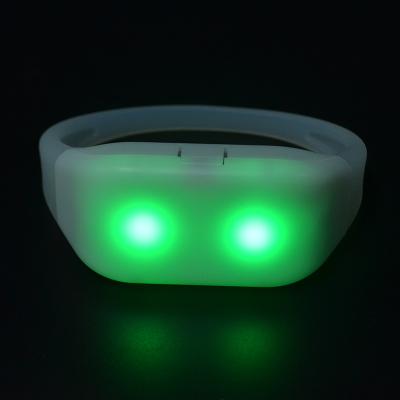 China New Patented Concert Product SUNJET Custom Logo Remote Controlled LED Custom Wristband For Concerts for sale