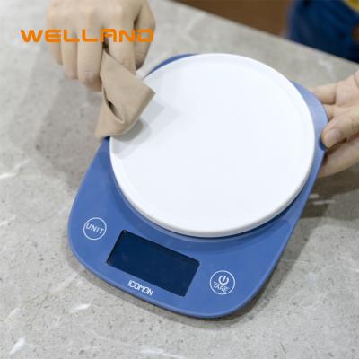 China Household Household Digital Gram Measuring With Bowl Weighing 5kg Kitchen Scale for sale