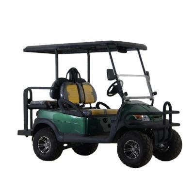 China high quality 4 seat electric lifted golf cart with aluminum frame 12 inch 14 inch for sale