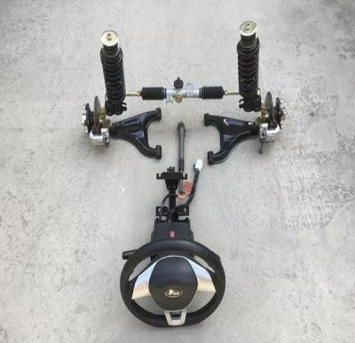 China Front suspension, disc brake asembly, shock absorber, steering system customize for sale