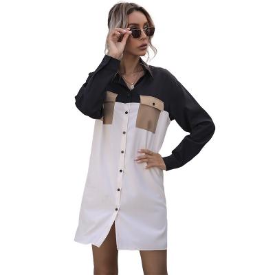 China New 2021 fashions QUICK DRY thin leisure women's clothing matching long cardigan shirt pocket medium thin blouse for sale