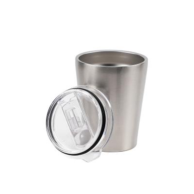 China Sustainable 14 oz Stainless Steel Tumbler Coffee Milk Mugs Double Wall Vacuum Insulated Tumbler Beer Drinkware With Lids for sale