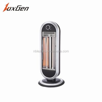 China 900w Hotel Halogen Heater Electric Infrared Heater With Swing Function for sale