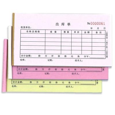 China Wood pulp high quality 4 ply continuous carbonless computer copy paper for Dot Matrix Printers eco raw materials for sale