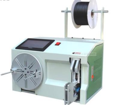 China Viertical high quality usb cable winding machine with automatic wire tie machine en venta