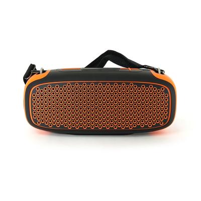 China LED Light Design Dual Studio Portable Triangular Monitors Speaker Colorful Outdoor Waterproof Speaker for sale