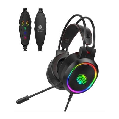 China Headband Factory 5.1 And 7.1 Multimedia Surround Professional Gaming Headset for sale