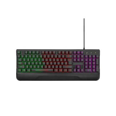 China Popular Plug & Play RGB Keycaps Backlit Computer Wired Gaming Keyboard For Games for sale