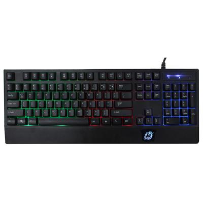 China Excellent typing experience ERGONOMIC stainless steel 104keys RGB mechanical keyboard for sale