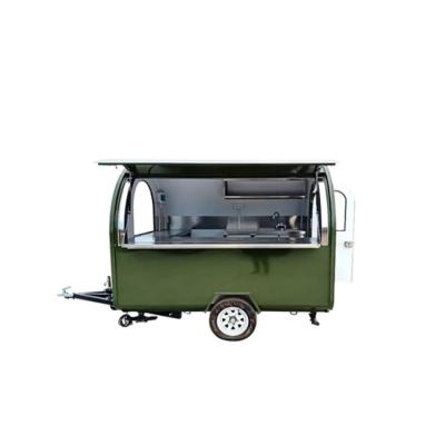 China Hot Catering Multifuntion Trailer Modern Design Concession Donut BBQ Snack Car Truck Trailer for sale