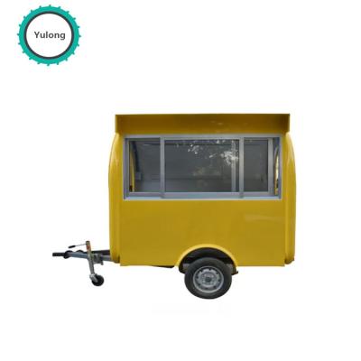 China Multifunctional popular mini street food trailer mobile ice cream trailer for sale for sale