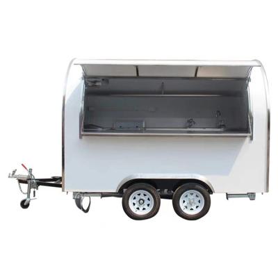 China Hot Selling Multifuntion China Yulong Fast Street Selling Mobile Round Truck Coffee Truck Trailer Food Trailer for sale