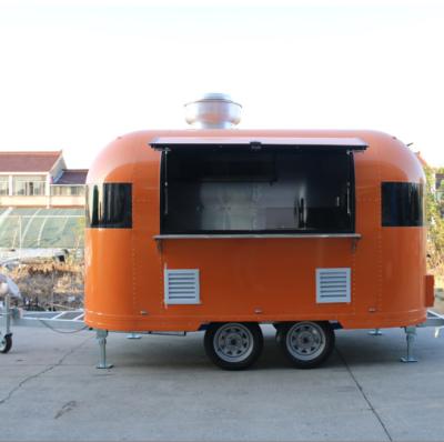 China Multifuntion Vending Airstream Coffee Cart Truck Food Trailer Food Truck Bar Trailer for sale