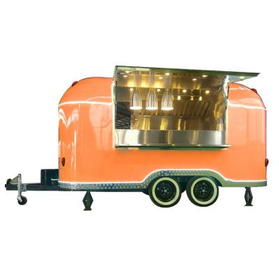 China Multifuntion Outboard Container Truck Container Airflow Food Supply Trailer For Sale Worldwide for sale