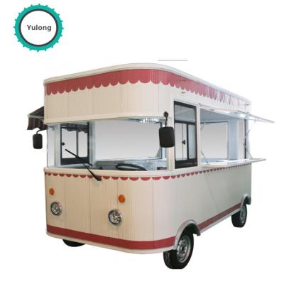 China Vegetable processing plant specializing in the production and sales of customized electric four-wheel fast food trucks with kitchen equipment for sale