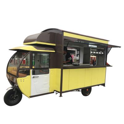 China Small Buffet Street Bakery Vegetable Processing Plant Mobile Food Truck for sale