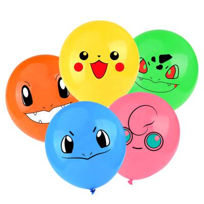 China Partycool Eco-friendly Disposable 12 Inch Cartoon Theme Party Supplies Latex Balloon For Kids Birthday Party Decoration for sale