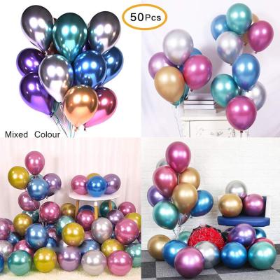 China Metallic Balloon Garland Arch Kit Wedding Hanging Party Balloon Eco-Friendly Confetti Christmas Partycool Disposable Balloons for sale