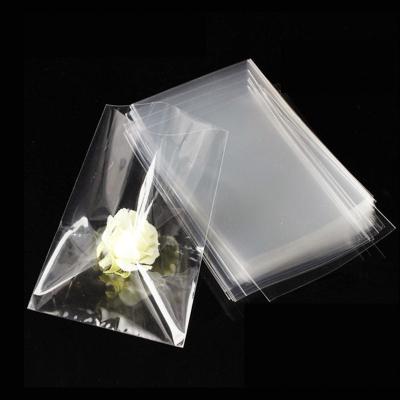 China Eco Friendly Recyclable Transparent Recyclable Flat Opp Pouch Plastic Bags For Packaging for sale