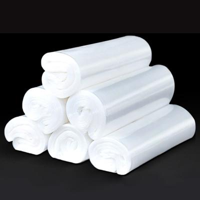 China Large pe LDPE transparent food moisture proof poly plastic packing flat bag on roll for supermarket for sale