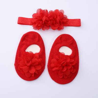 China Anti-skid small flower bumps 0-1 baby bumps baby socks Princess Socks Boat Socks spanish floor socks for sale