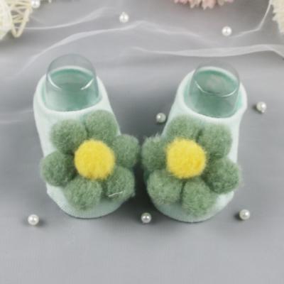 China Anti-skid spring summer and Autumn Baby 0-1-2 children's floor bumps three-dimensional doll socks distributing children's socks for sale