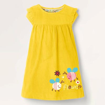 China Summer washable children's clothing European and American children's skirts cotton sleeveless girls dress princess Dress for sale