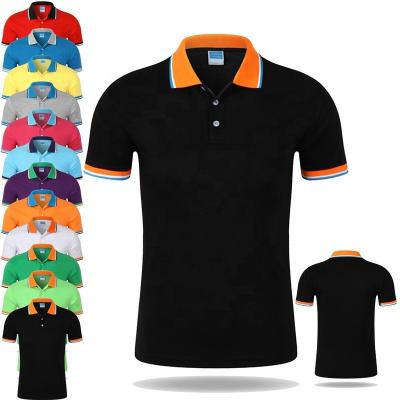 China Polo Shirts Shirt With Embroidery workable printed custom logo men's cotton golf collar polo t-shirts men's T-shirt for sale