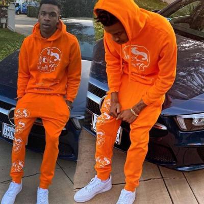 China Men Anti-UV Custom Compression Fleece Sweatsuit OEM Tracksuit Sellers Hooded Tracksuits Men for sale