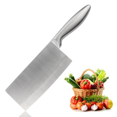 China Viable Meat Cleaver Vegetable Butcher Knife 7 Inch German High Carbon Stainless Steel With Ergonomic Handle for sale