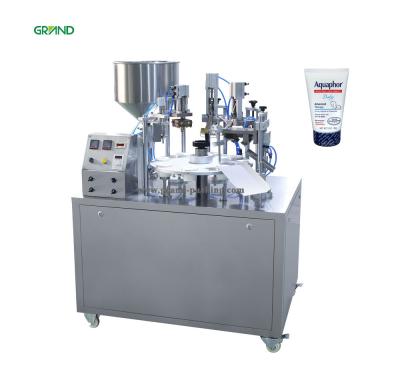 China 350kg Tube Filling Sealing Machine NF-30 Semi Automatic Toothpaste Cream for sale