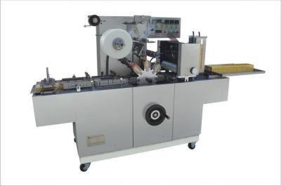 China Automatic Cellophane Wrapping Machine Box Overwrapping Bopp Transparent Film BTB-350 for sale