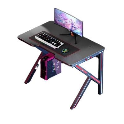 China Manufacturer Cheap Desktop Gaming PC Desk (Other) Adjustable RGB Led Light PC Racing Table for sale