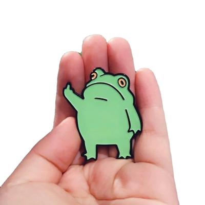 China High Quality The Frick FrogHard Original Soft Enamel Pin Badges Brooch from Europe Manufacturer for sale