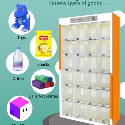 China Metro Station Airport Competitive Price Locker Vending Machine For Shoes And Big Toys for sale