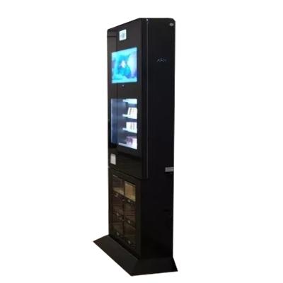 China Smart Self Service Multi Color Automatic Combo Snacks Drinks Vending Machine For Hotel 46-100pcs for sale