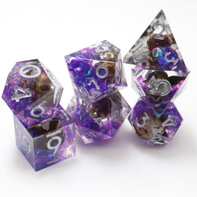 China Dragon and dungeon direct sales resin die cut resin liquid polyhedron die cut dragon and dungeon polyhedron dies for sale