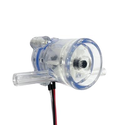 China Quick Plastic Water Connector Flow Control Paddle Wheel Water Flow Meter For Reverse Osmosis for sale