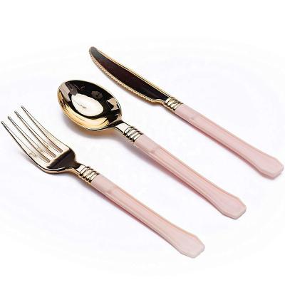 China Unique Branded Disposable Newcomer Plastic Dinner Cutlery for sale