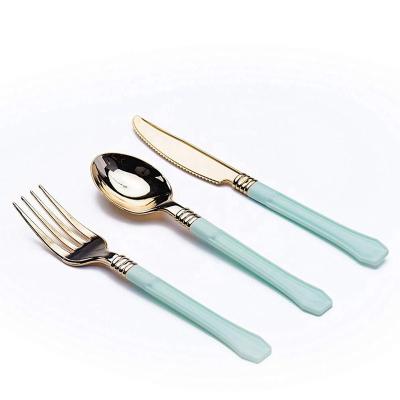 China Wholesale Disposable Luxury Plastic Plain Cutlery for sale