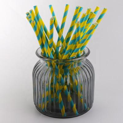 China Traditional Hot Sell Green Paper Straws for sale