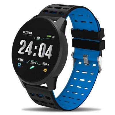 China IP67 color automatic waterproof smart screen fitband real-time date heart rate blood pressure watches for sale