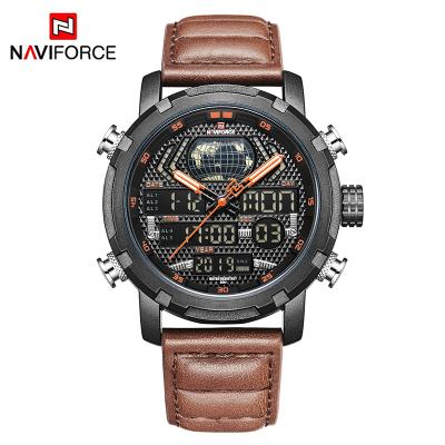 China 2019 NAVIFORCE 9160 Date Sports Montre Homme Automatic Digital Wristwatches For Men Naviforce Sorce Factory for sale