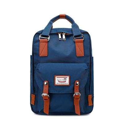 China Factory sale waterproof supplies office unisex single zipper school large capacity backpack waterproof school bag for sale